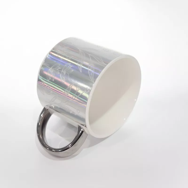 Cốc gốm mạ điện