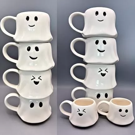 Quà tặng cốc gốm Halloween