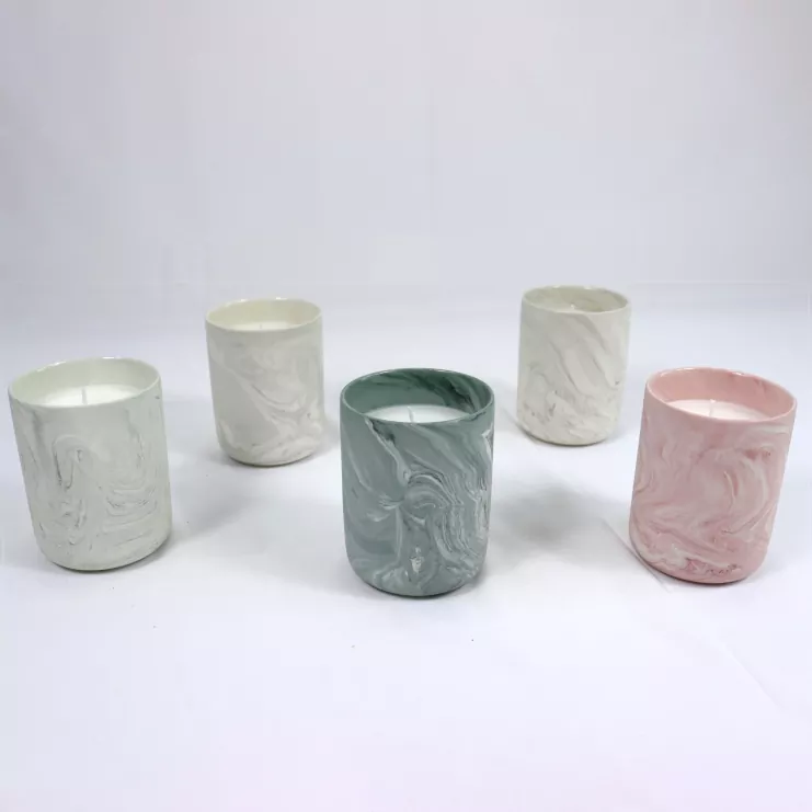 Giá đỡ nến bằng gốm cẩm thạch