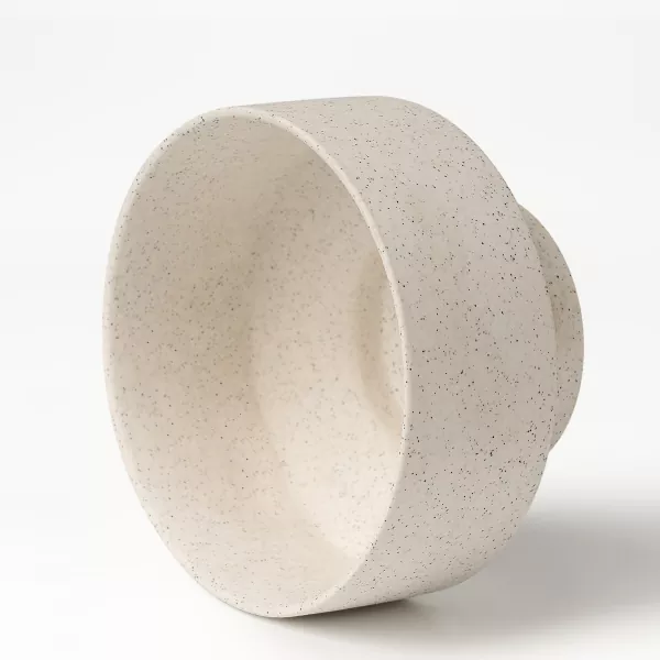 Đế nến gốm hình học phong cách Wabi-sabi